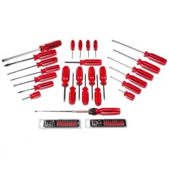 Best Sale ๐ฅฐ Powerbuilt 50 Piece Screwdriver Bit Driver Set Chrome Vanadium Shafts - 941512 ๐