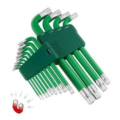 Cheapest 👍 Powerbuilt 13 Piece Long Arm Tamper-Proof Magnetic Torx Key 🔧 Wrench Set - 941643 😉