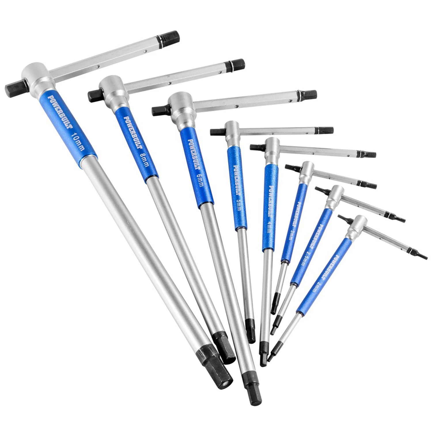 Best reviews of ๐ Powerbuilt 8 Piece Metric T-Handle Hex Key ๐ง Wrench Set - 941645 ๐ - Image 5