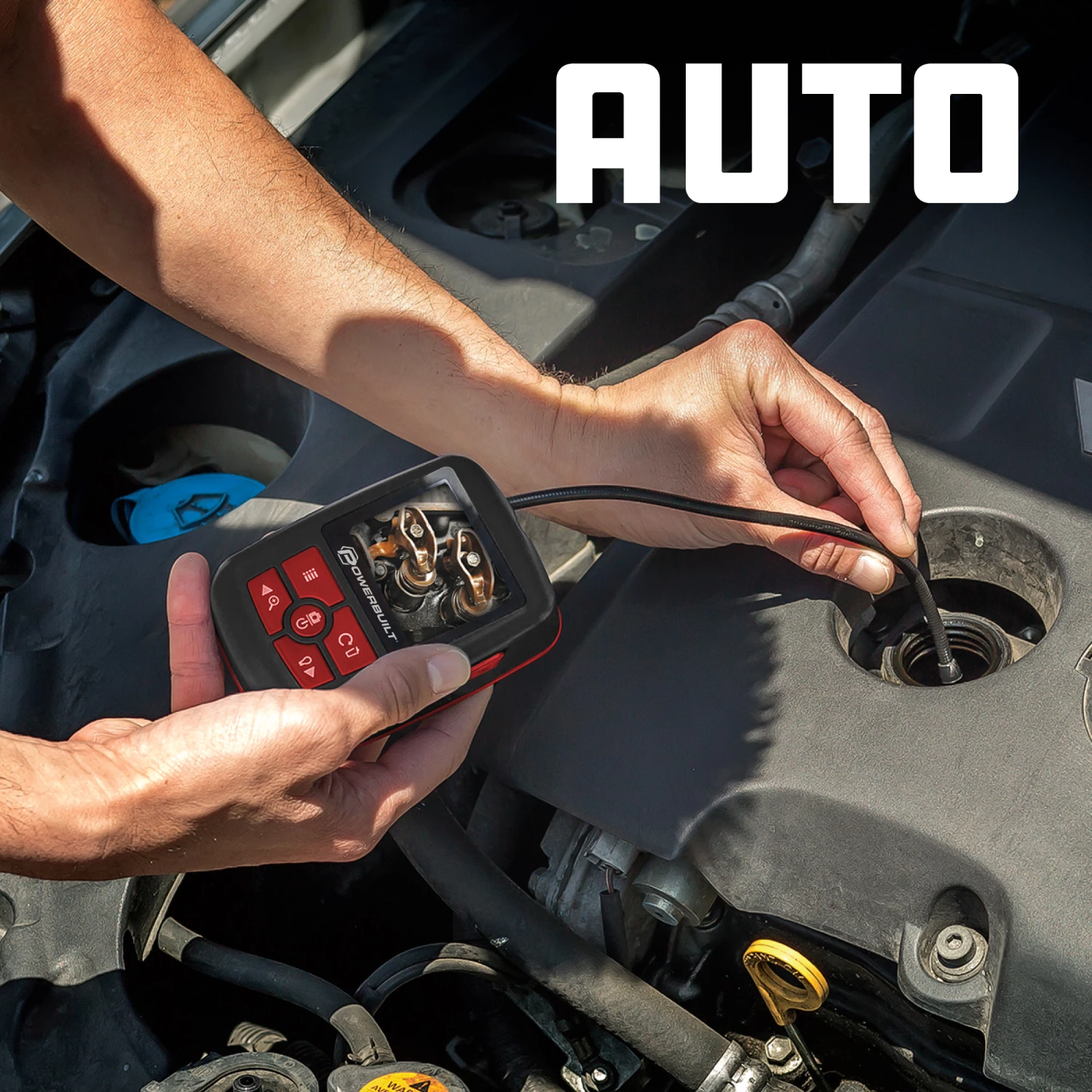 Buy 😍 Powerbuilt Digital Borescope, Inspection Camera, 2.3 in. Color LCD - 240033 🛒 - Image 4