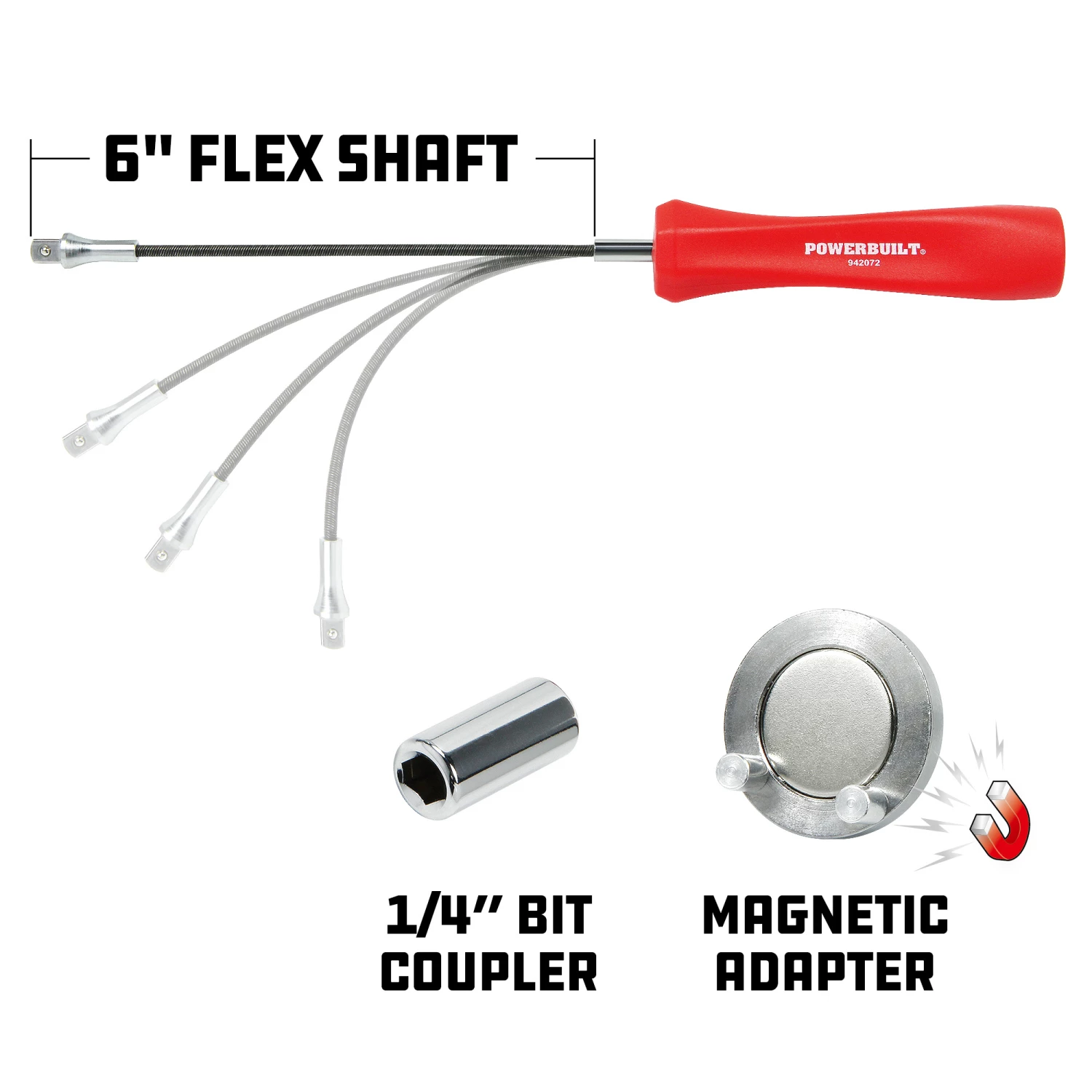 Brand new ✨ Powerbuilt Magnetic Oil Drain Plug Remover Tool - 942072 🥰 - Image 2