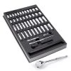 Outlet ✨ Powerbuilt 47 Piece Pro Tech 1/4 in. Dr. SAE & Metric Socket Set - 949004 ⌛