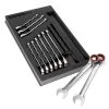 Best deal 😉 Powerbuilt 11 Piece Pro Tech Metric Reversible Ratcheting Combination 🔧 Wrench Set - 949016 👏
