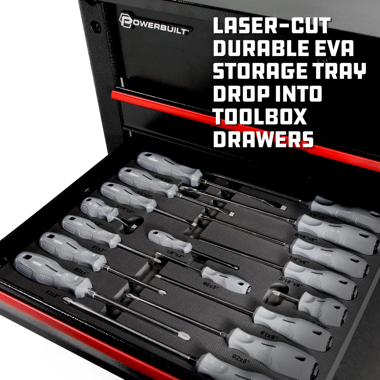 Brand new ✨ Powerbuilt Pro Tech 17 Piece Master Screwdriver Kit, Deluxe Acetate Handle 👍 - Image 4