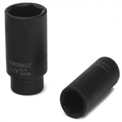 Best Sale 🤩 Powerbuilt 642369 1/2-Inch Drive 1-1/4-Inch SAE Deep Impact Socket, 1-1/4" 🤩