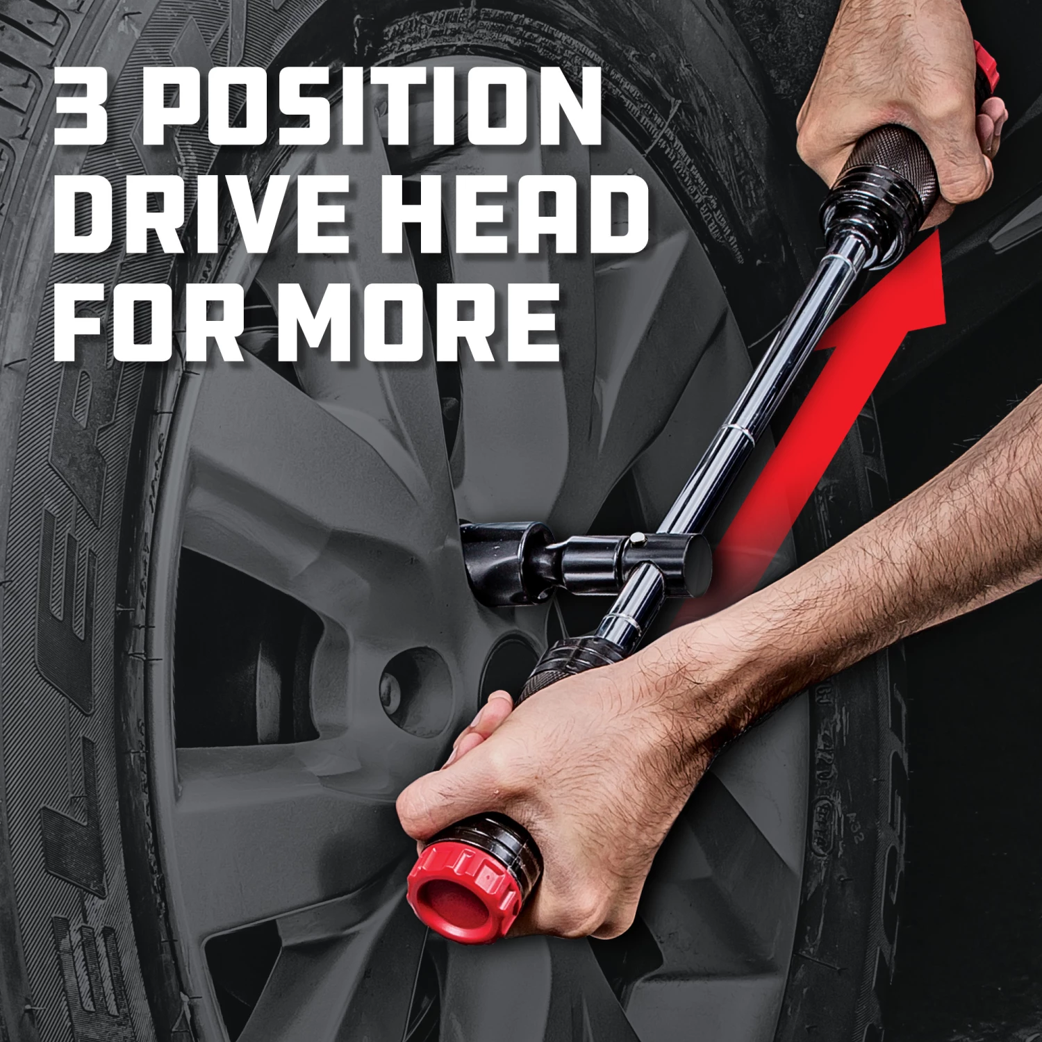 Outlet ⭐ Powerbuilt Billy Club Universal Lug 🔧 Wrench SAE/mm Gen-2 - 642250 👍 - Image 3