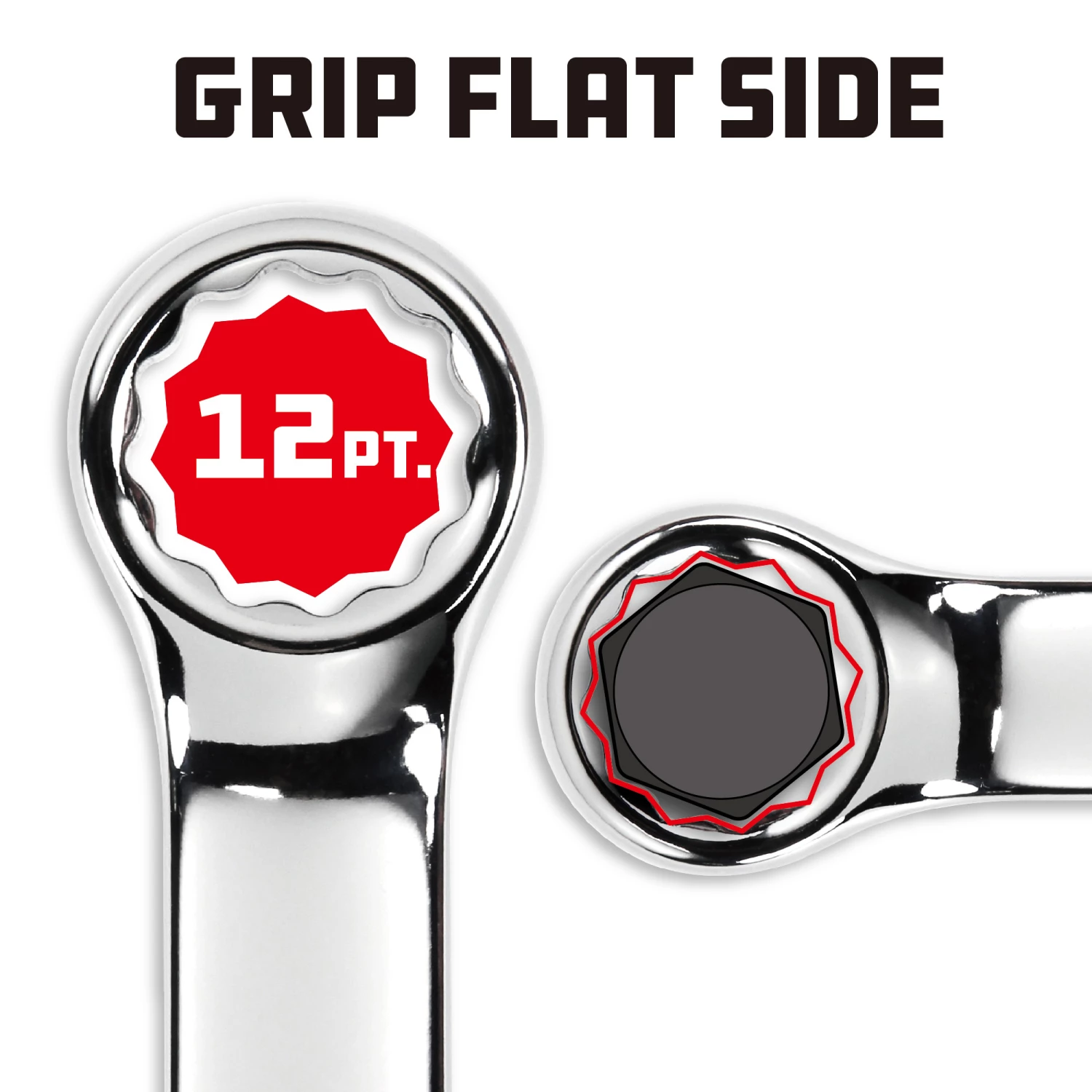 Outlet 🤩 Powerbuilt 21 MM Fully Polished Long Pattern Metric Combination 🔧 Wrench - 640491 🎉 - Image 3