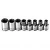 Best reviews of ✔️ Powerbuilt 8 Piece 1/4 Inch Drive Universal Socket Set with Tray - 642053 ✔️