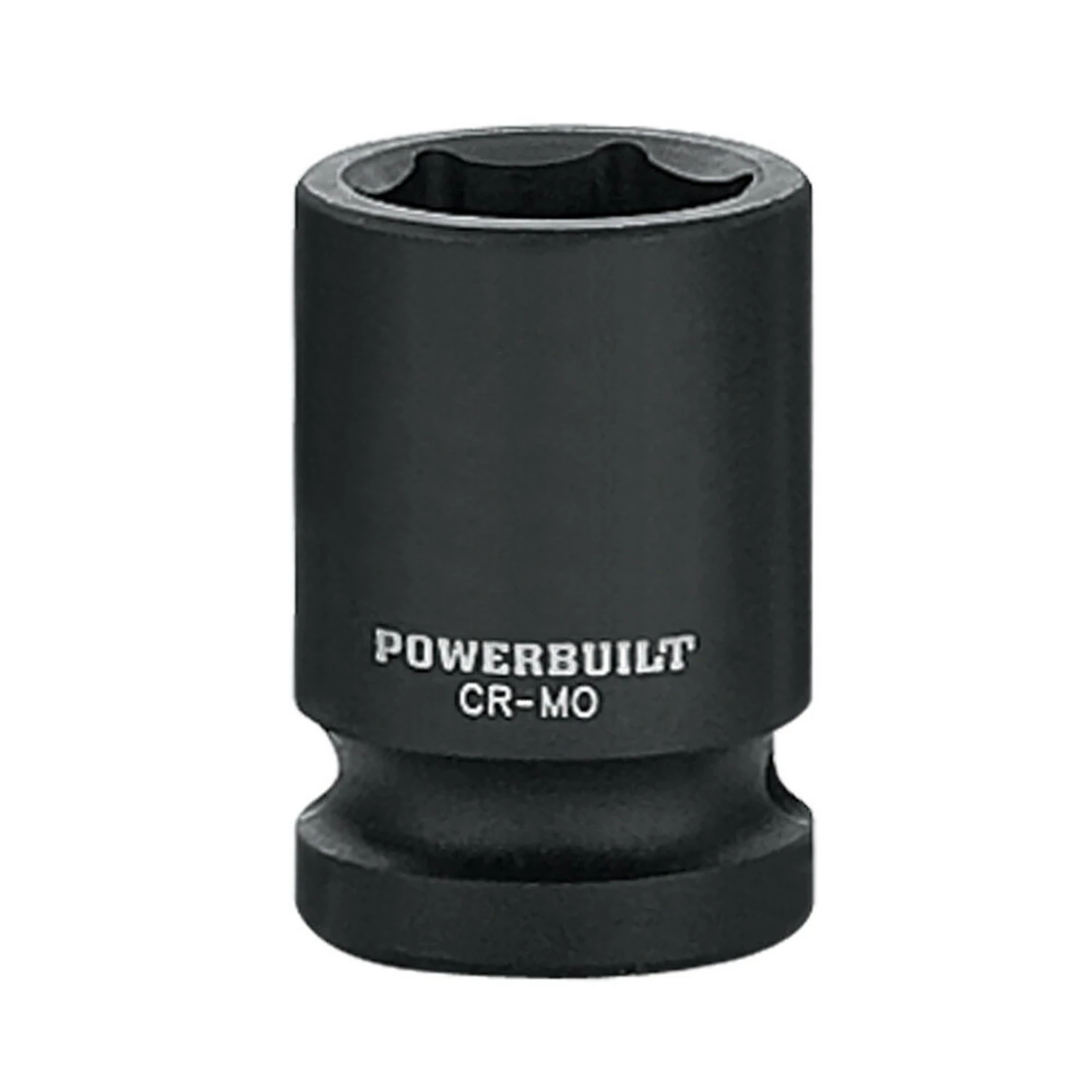 Outlet ๐งจ Powerbuilt 1/2" Drive 6-point 11/16" SAE Impact Socket - Black โ๏ธ
