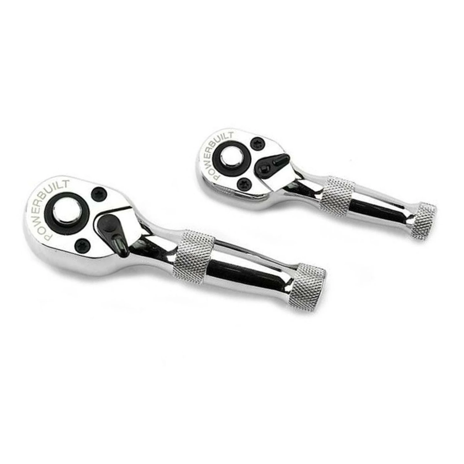 Best Sale ✔️ Powerbuilt 2pc. Stubby Ratchet Set 🎉