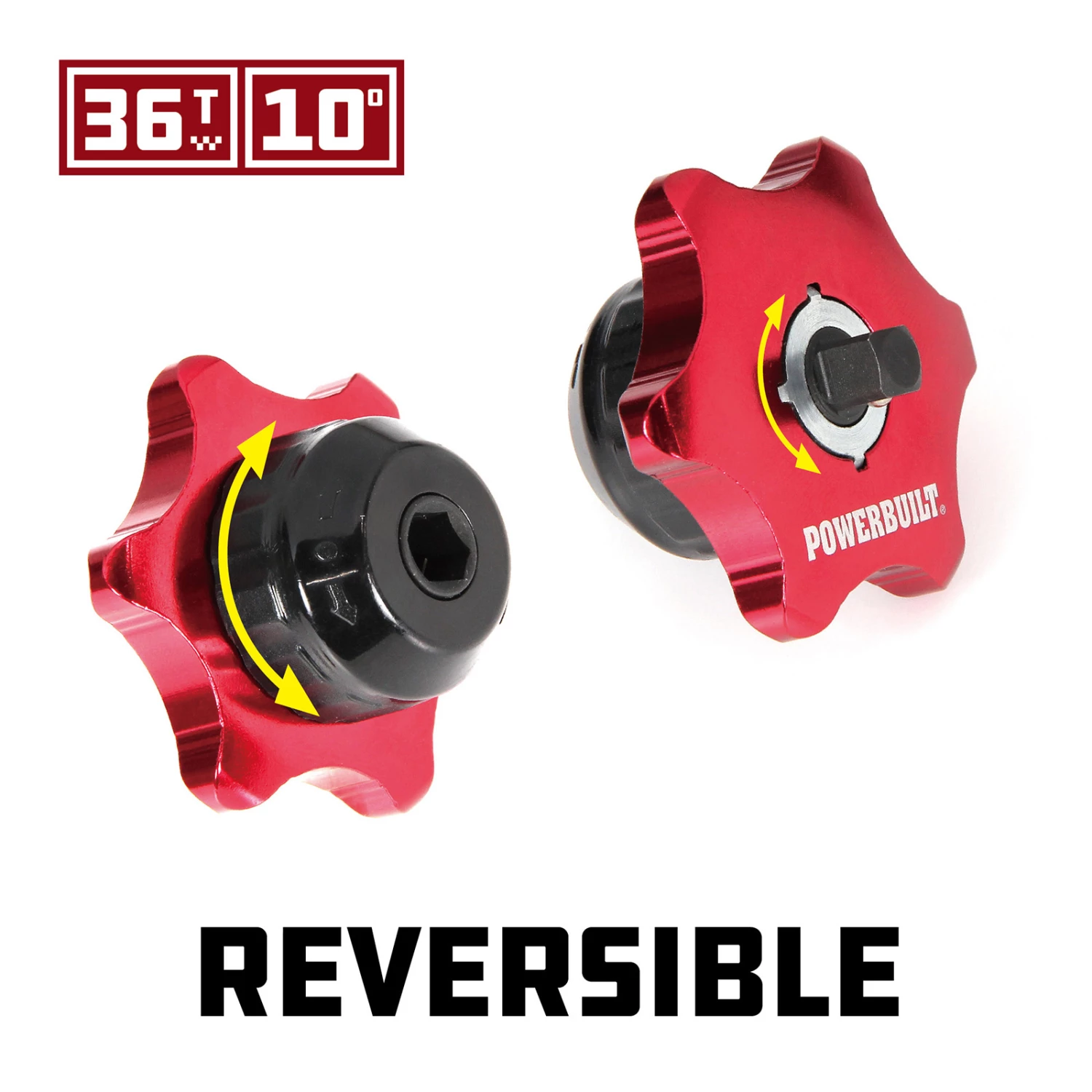 Wholesale 💯 Powerbuilt 1/4" Drive 2-in-1 Thumb Ratchet 🎉 - Image 5