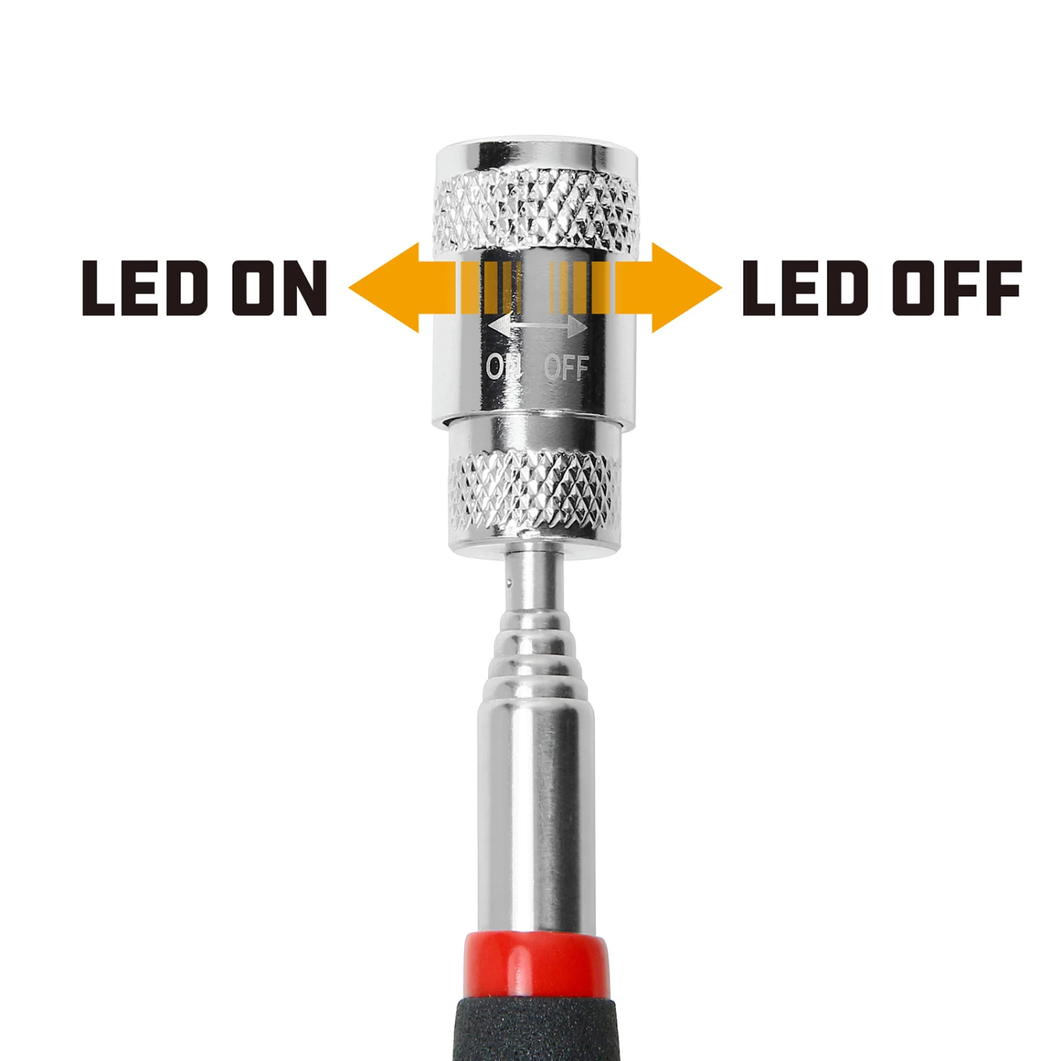 Hot Sale ⭐ Powerbuilt 8lb Lighted Magnetic Pick Up Tool 🛒 - Image 5